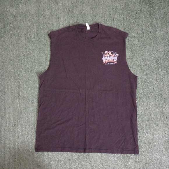 Stan's Idle Hour Goodland Florida Motorcycle Sleeveless Shirt Size XL - Picture 1 of 5